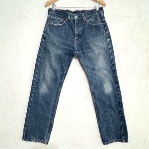 Levi's 505 Vintage Wash Straight Leg Jeans W32 L29